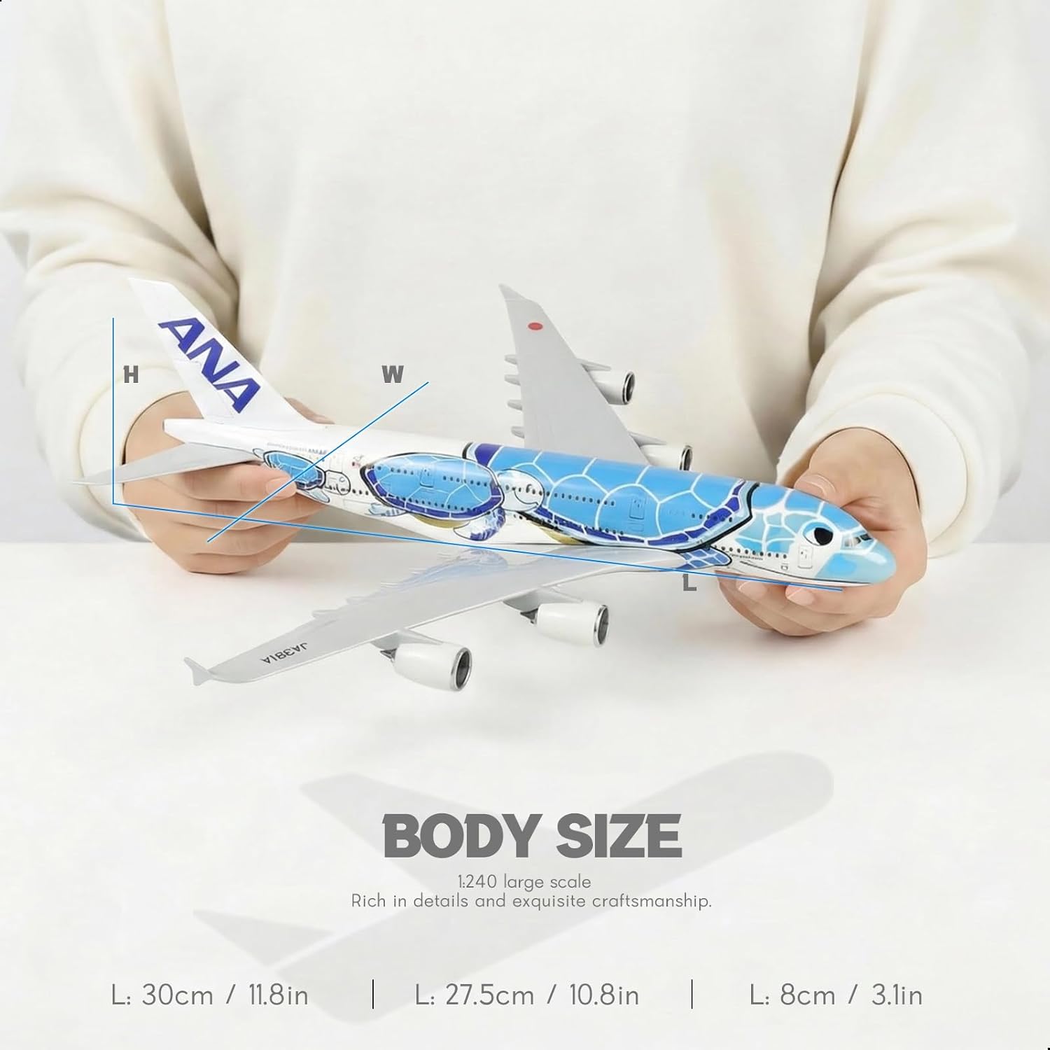 30cm ANA Turtle A380 Diecast R – Home Office Pay Bewertung und Preis