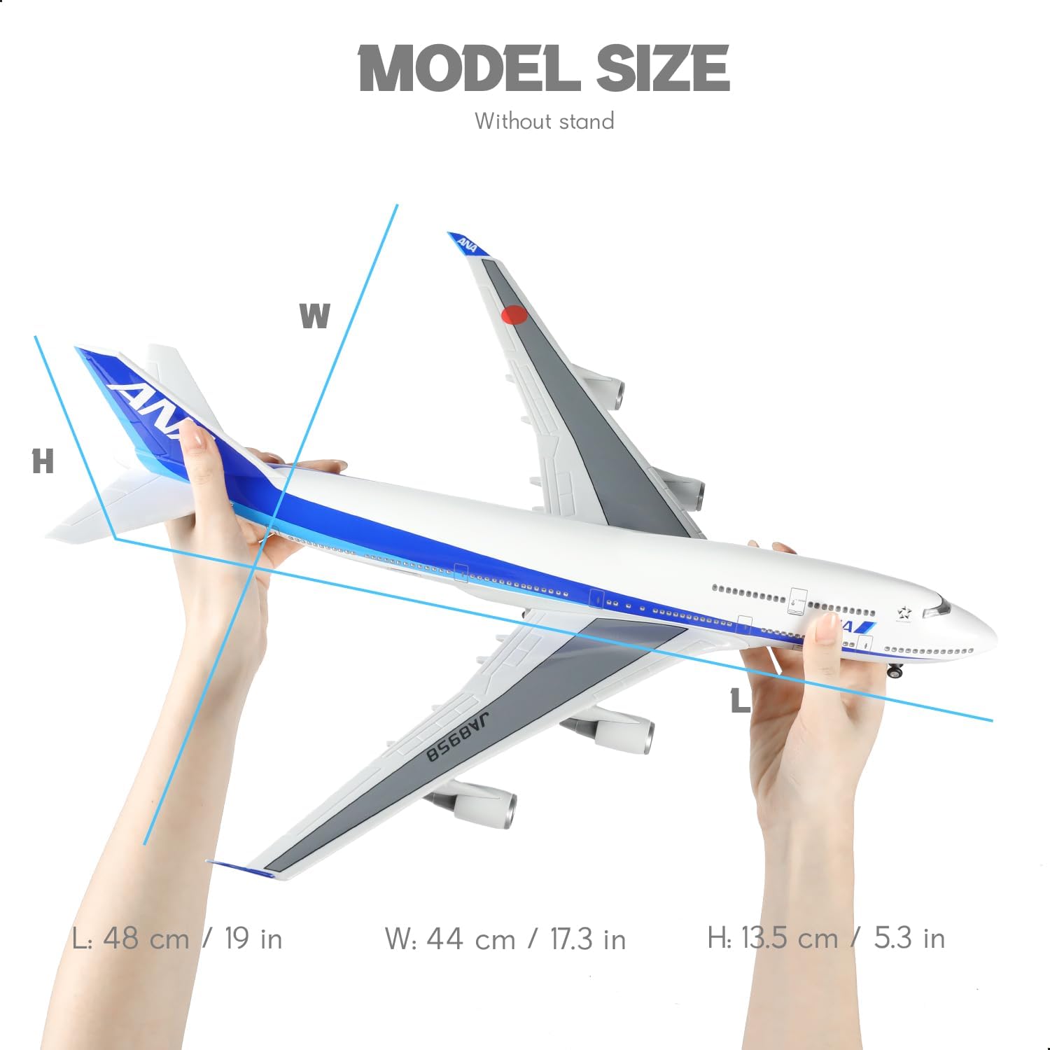 1/160 Large Scale ANA B747 Res – Home Office Pay Bewertung und Preis