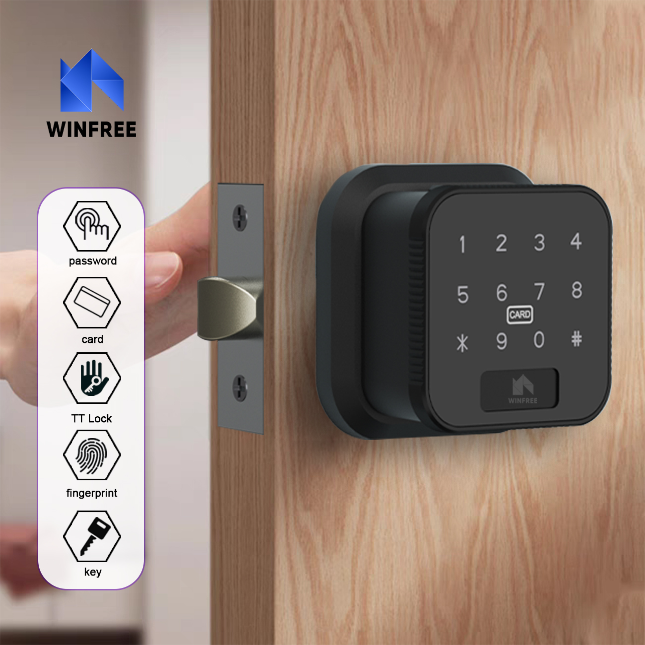 WINFREE Smart Lock Fingerprint – Home Office Immigration Bewertung und Preis