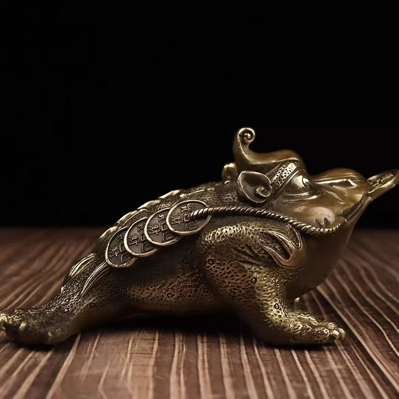 Antique Bronze Three-Legged Mo – Home Office Gif Bewertung und Preis