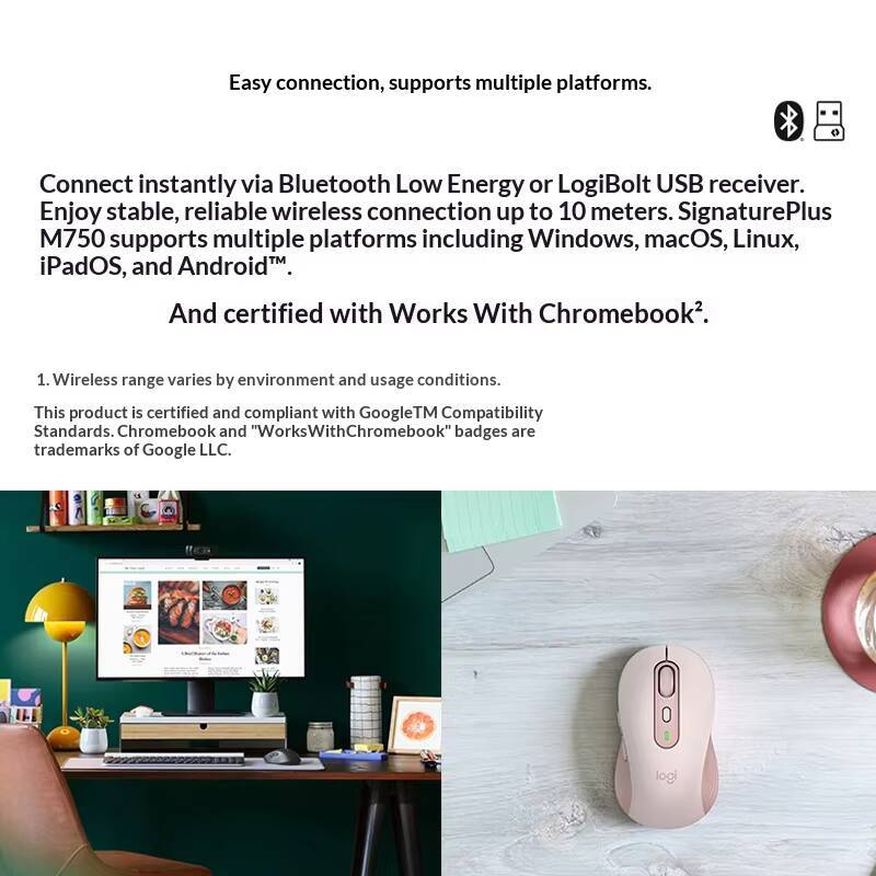 Logitech M750 Ergonomic Blueto – Home Office For Mac Bewertung und Preis
