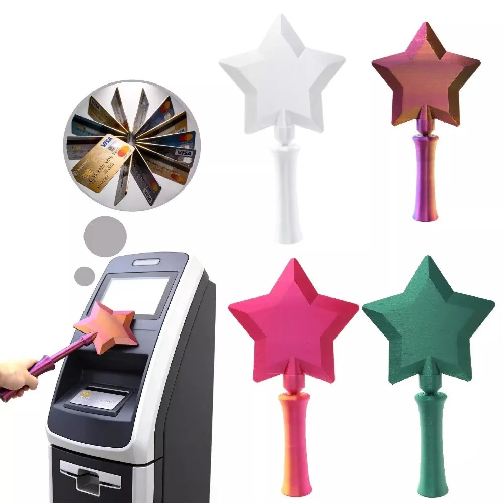 3D Printed Star Wand Card Hold – Home Office Pay Bewertung und Preis
