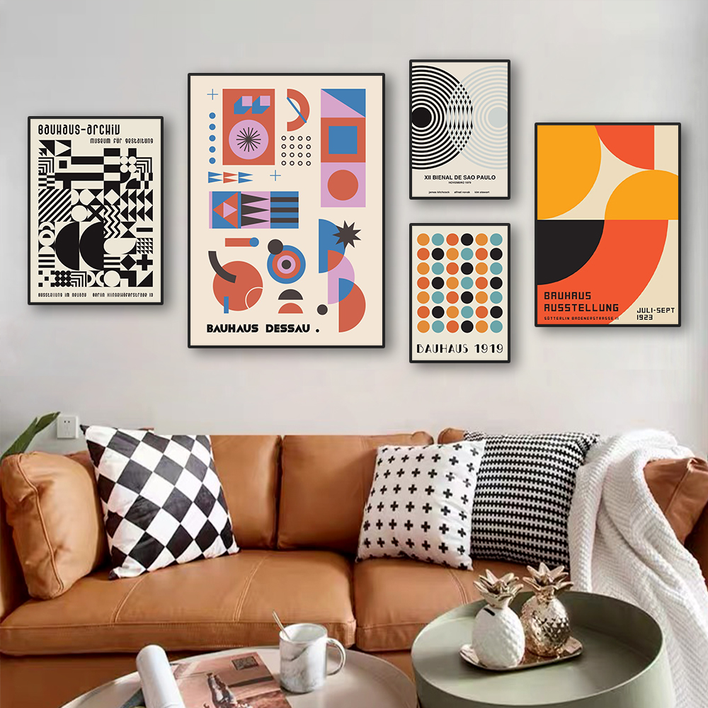 Modern Abstract Bauhaus Archit – Home Office Architecture Bewertung und Preis