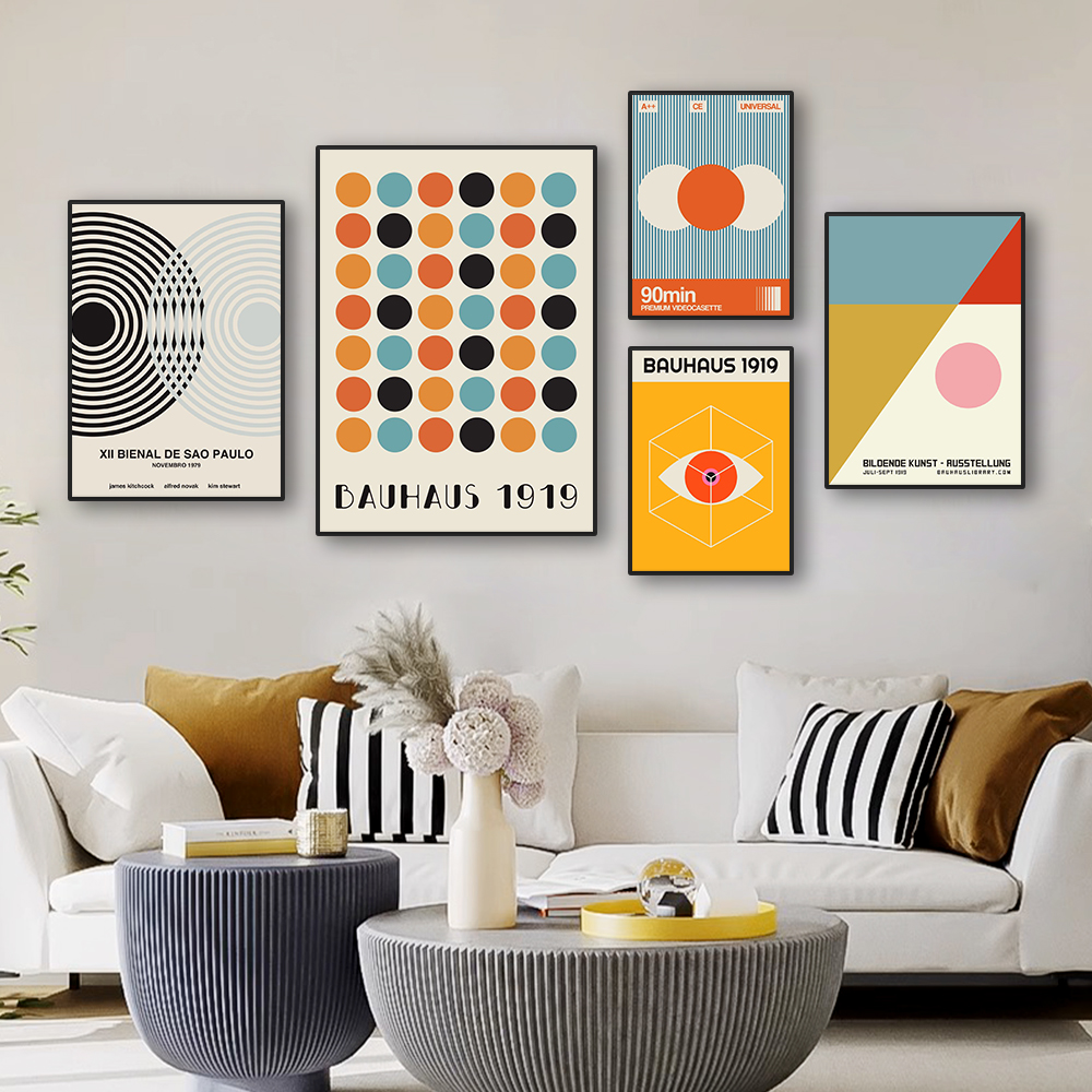 Modern Abstract Bauhaus Archit – Home Office Architecture Bewertung und Preis