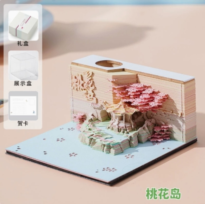 3D Memo Pad Paper Art, Astrona – Home Office Architecture Bewertung und Preis