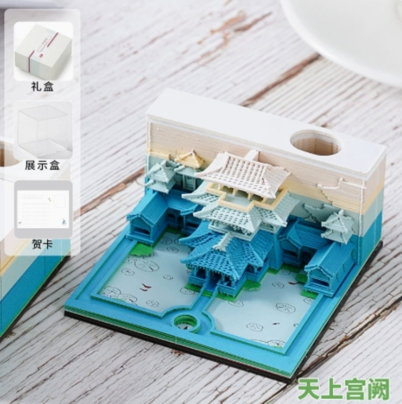3D Memo Pad Paper Art, Astrona – Home Office Architecture Bewertung und Preis