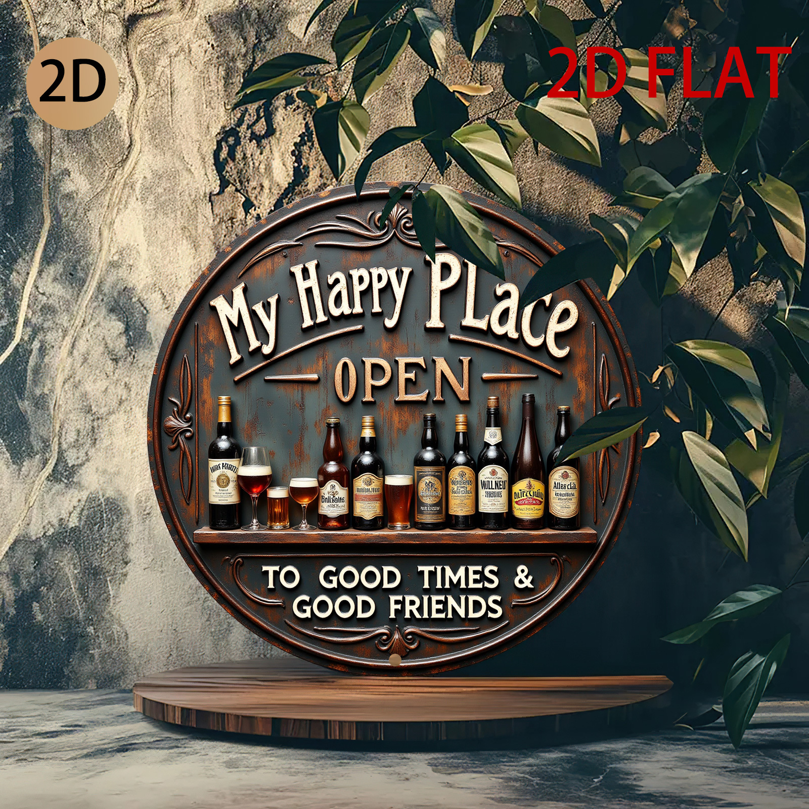My Happy Place Open To Good Ti – Home Office Opening Times Bewertung und Preis