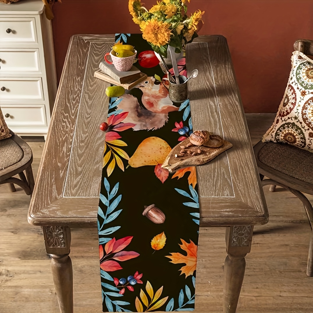 Autumn Leaves Table Runway - R – Home Office Marketing Bewertung und Preis