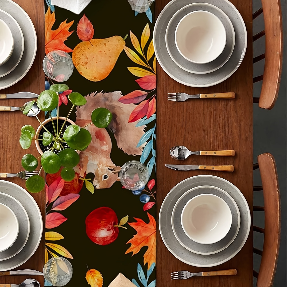 Autumn Leaves Table Runway - R – Home Office Marketing Bewertung und Preis