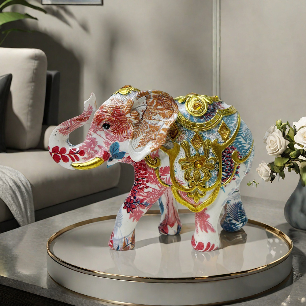 Resin elephant handicrafts, go – Home Office Gif Bewertung und Preis
