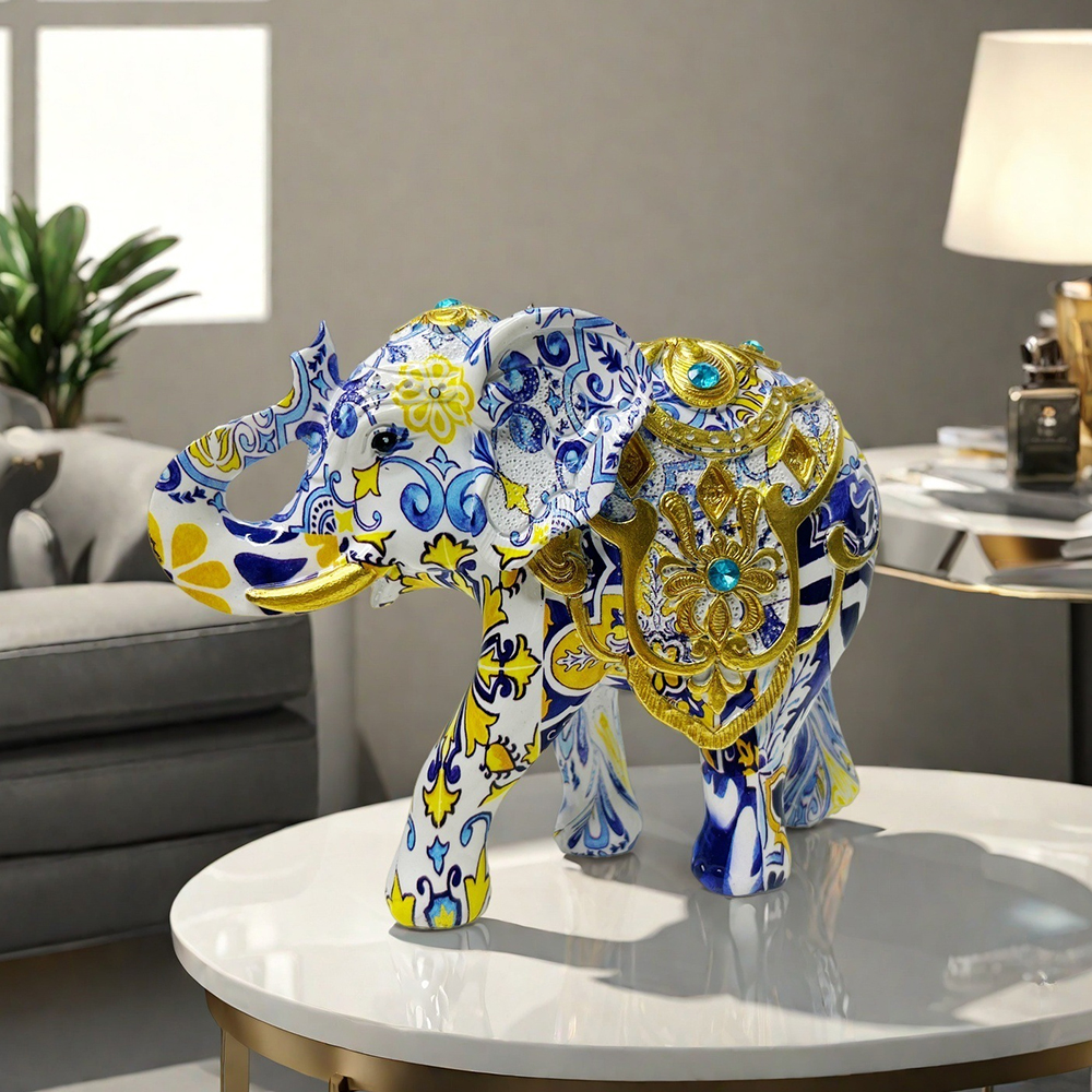 Resin elephant handicrafts, go – Home Office Gif Bewertung und Preis