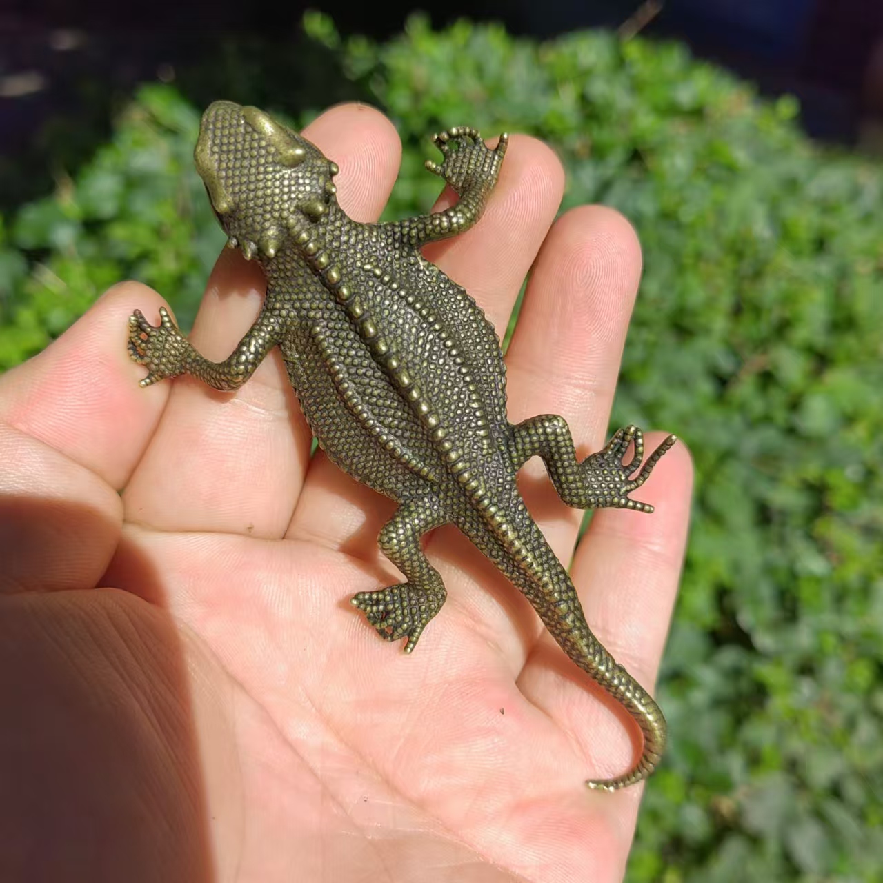 Lizard Sculpture Solid Copper  – Home Office Gif Bewertung und Preis