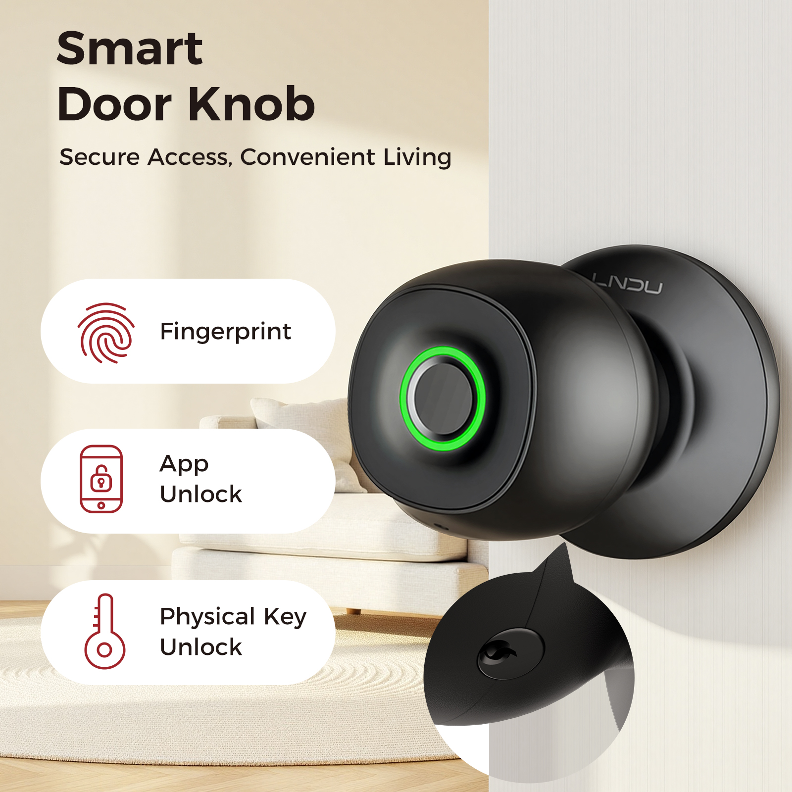 Fingerprint Door Lock Smart Ke – Home Office Immigration Bewertung und Preis