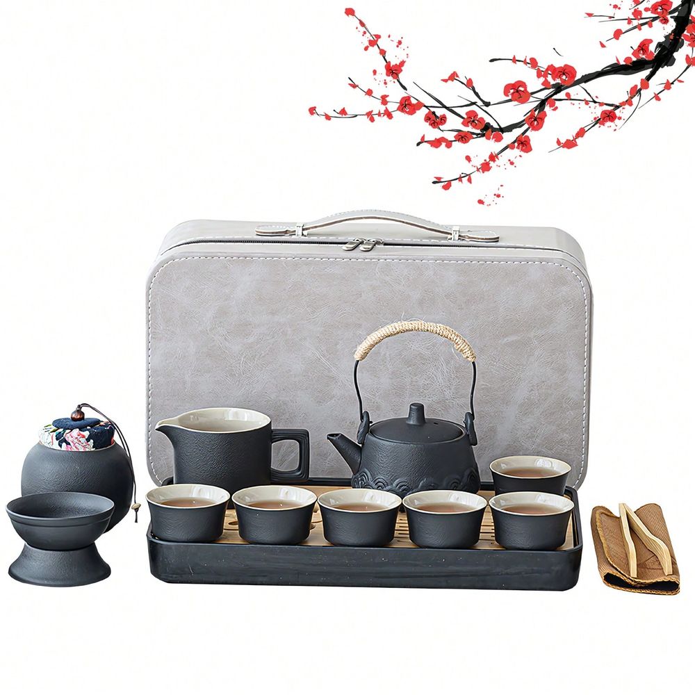 Chinese Tea Set, Porcelain Gon – Home Office Gif Bewertung und Preis