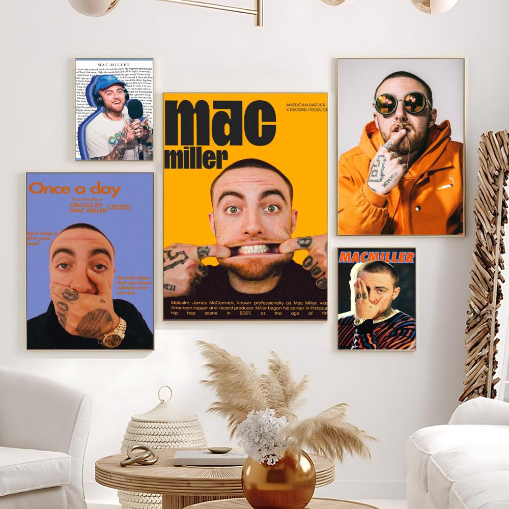 Rapper M-Mac Miller Poster HD  – Home Office For Mac Bewertung und Preis