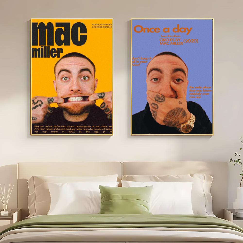 Rapper M-Mac Miller Poster HD  – Home Office For Mac Bewertung und Preis