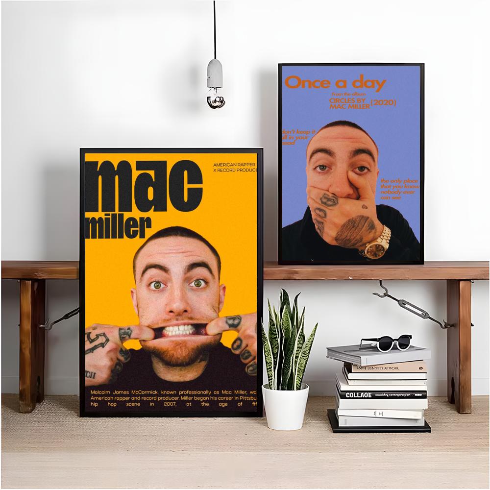 Rapper M-Mac Miller Poster HD  – Home Office For Mac Bewertung und Preis