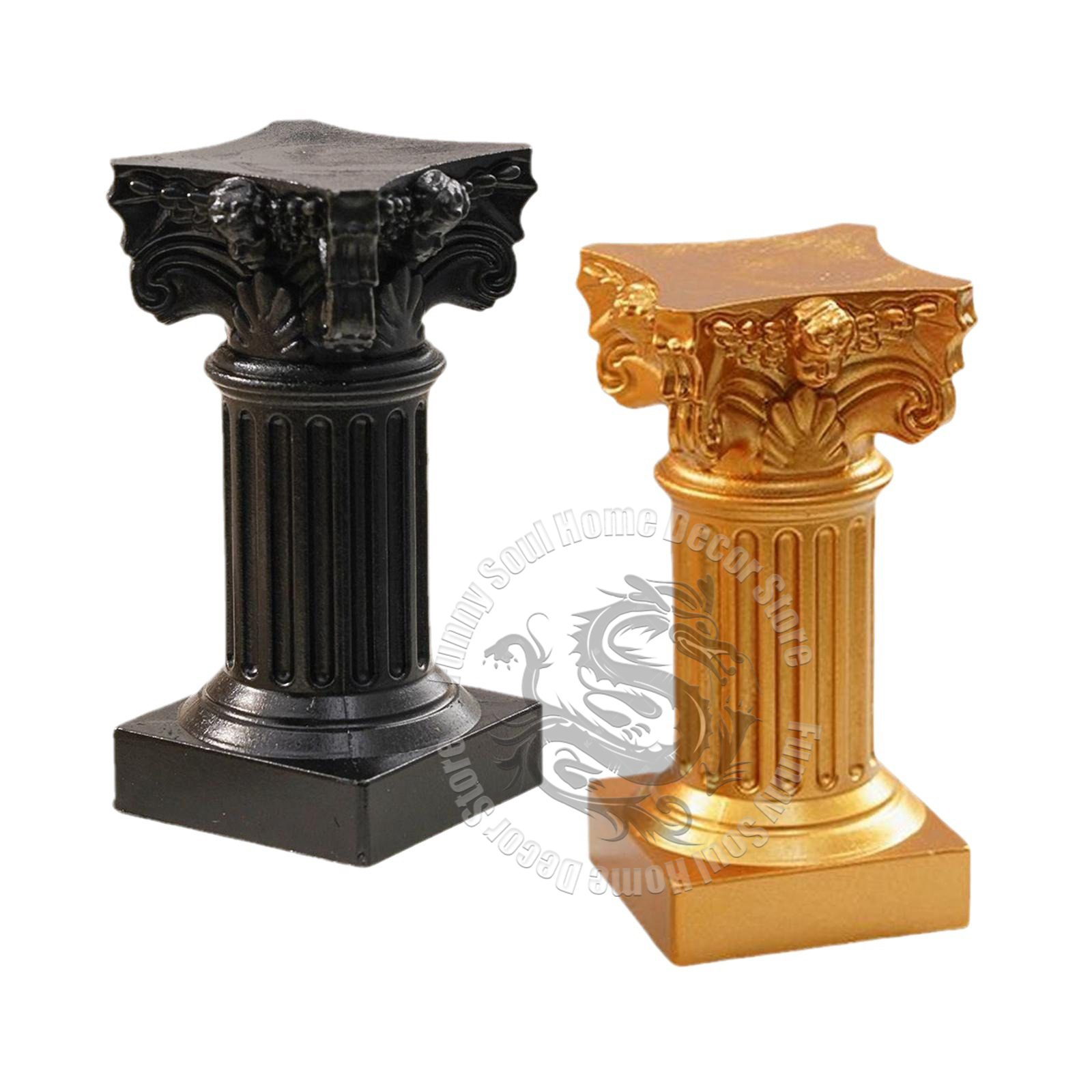 Nordic Roman column candlestic – Home Office Architecture Bewertung und Preis