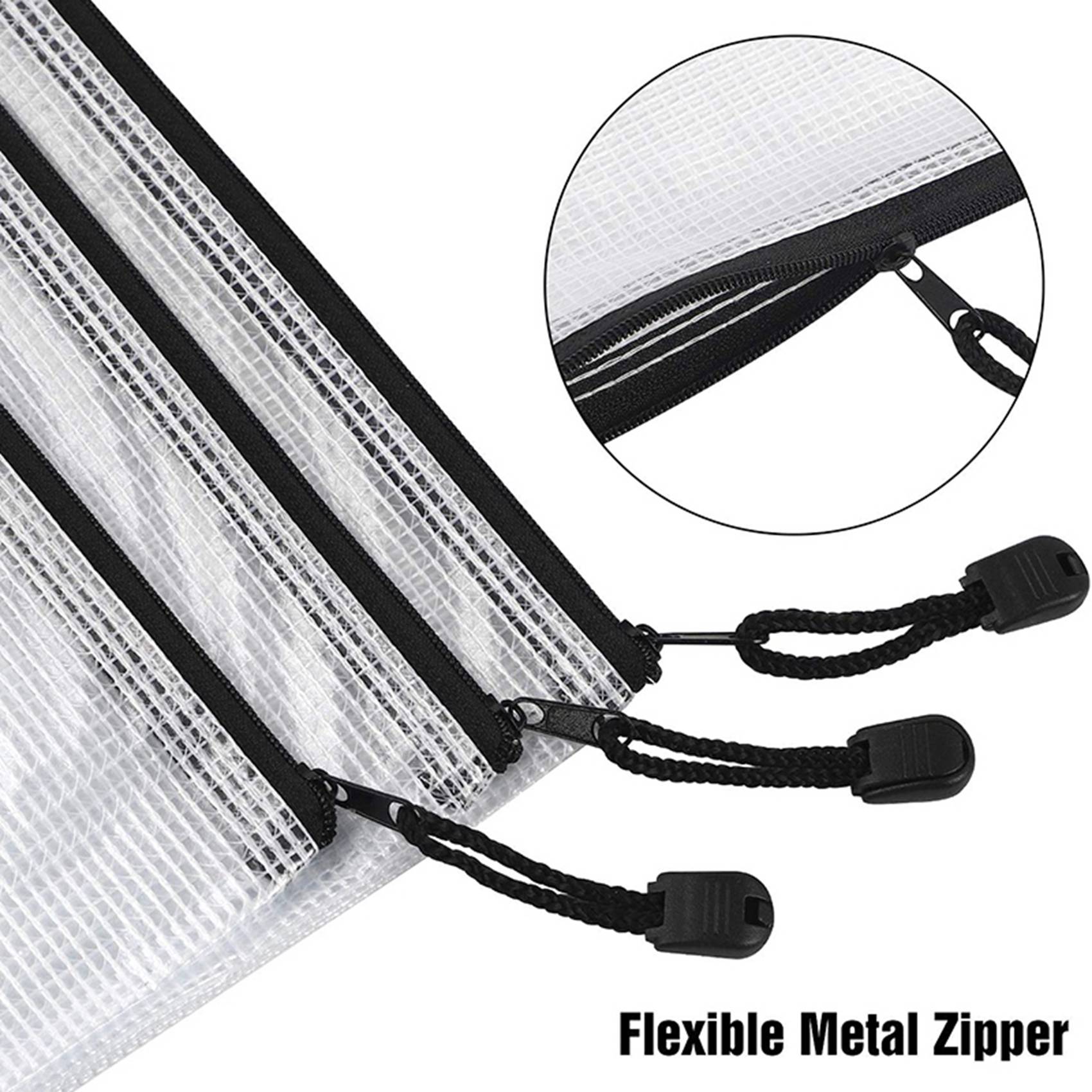 36Pcs Mesh Zipper Pouch Docume – Home Office Bagas Bewertung und Preis