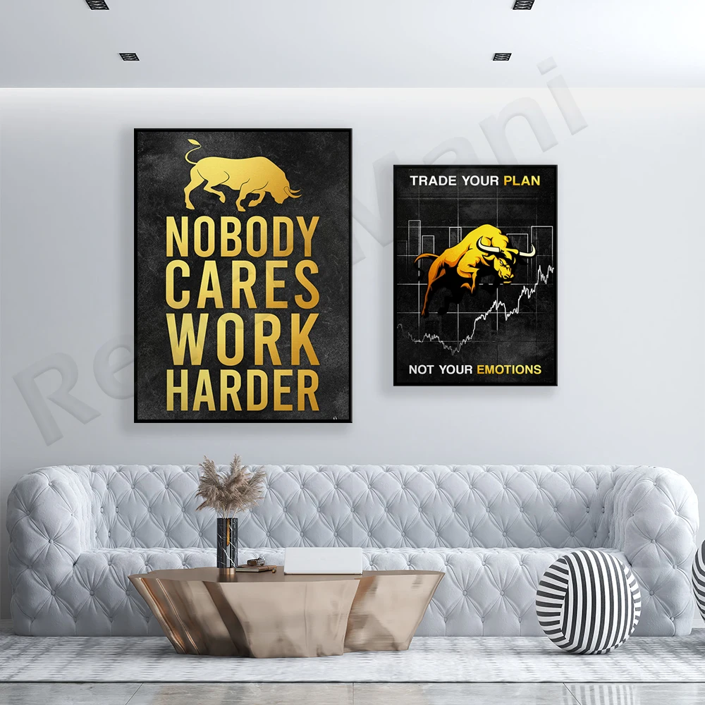 1pc frameless Nobody Cares Wor – Home Office Marketing Bewertung und Preis