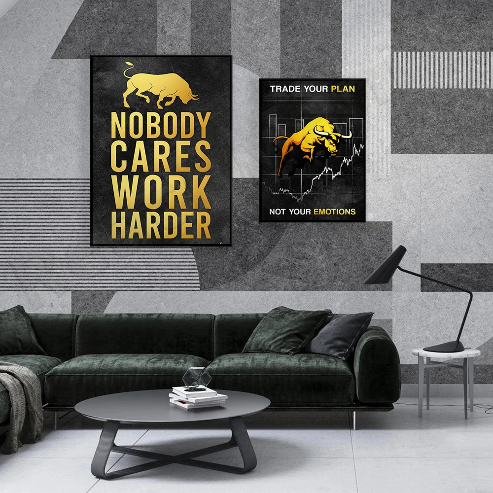 1pc frameless Nobody Cares Wor – Home Office Marketing Bewertung und Preis